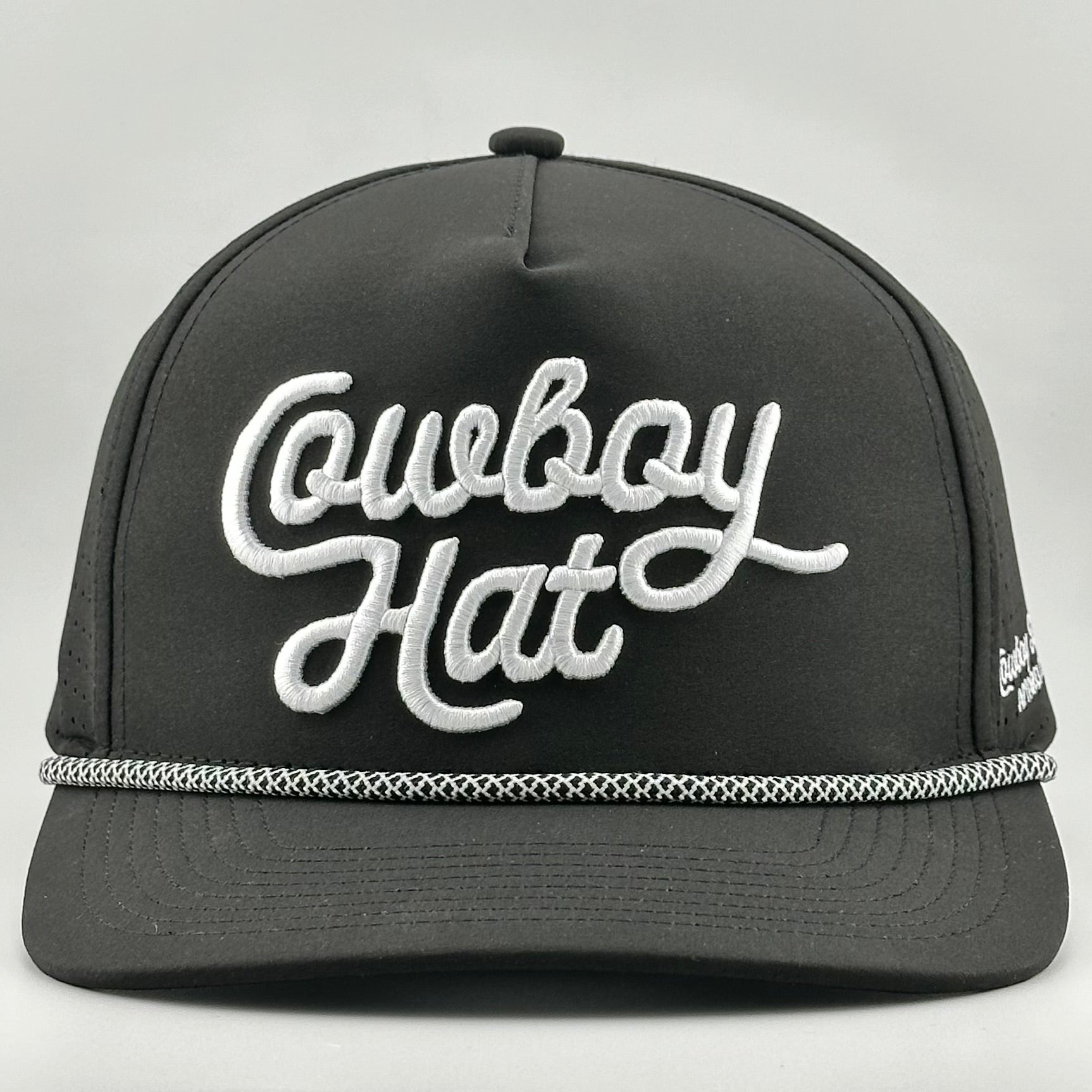 “Cowboy Hat” Summer Edition - Performance Rope Hat - Black