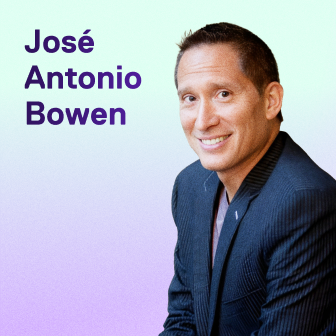 José Antonio Bowen headshot image