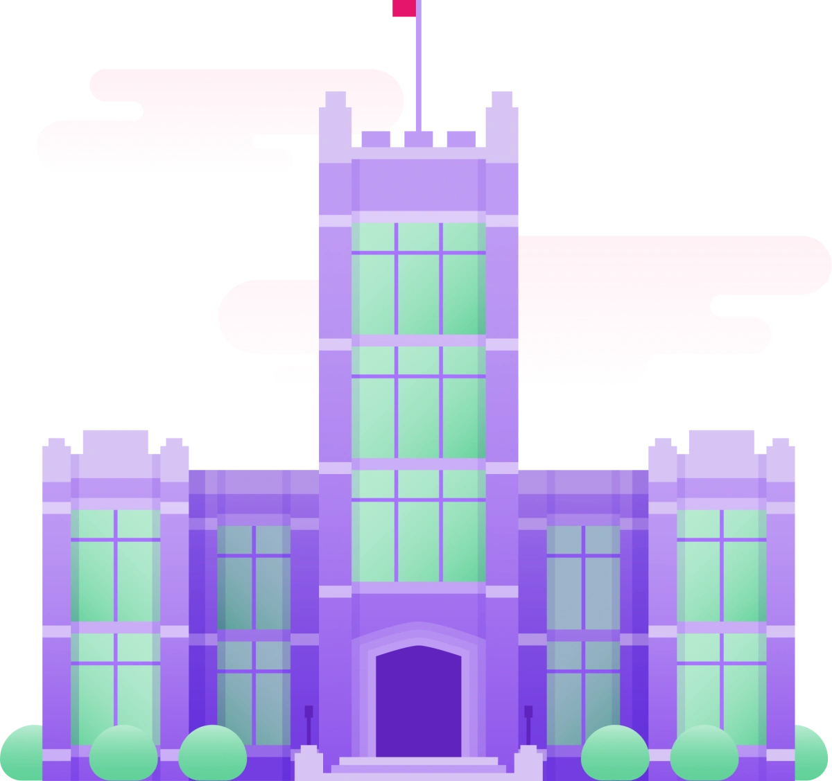 Illustration of building