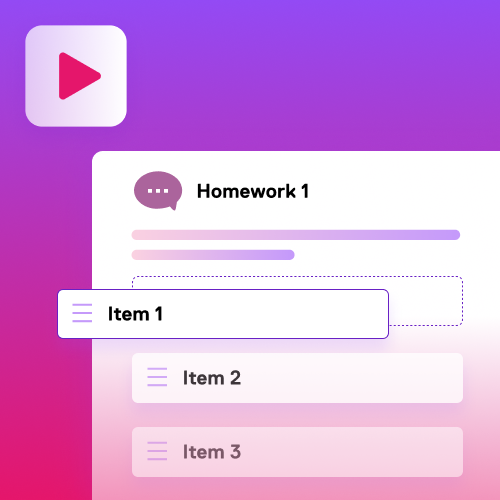 Assign content in Top Hat image